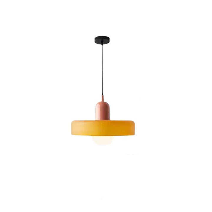 Suspension luminaire moderne design scandinave CelestiGlass en verre pour éclairage intérieur salon.