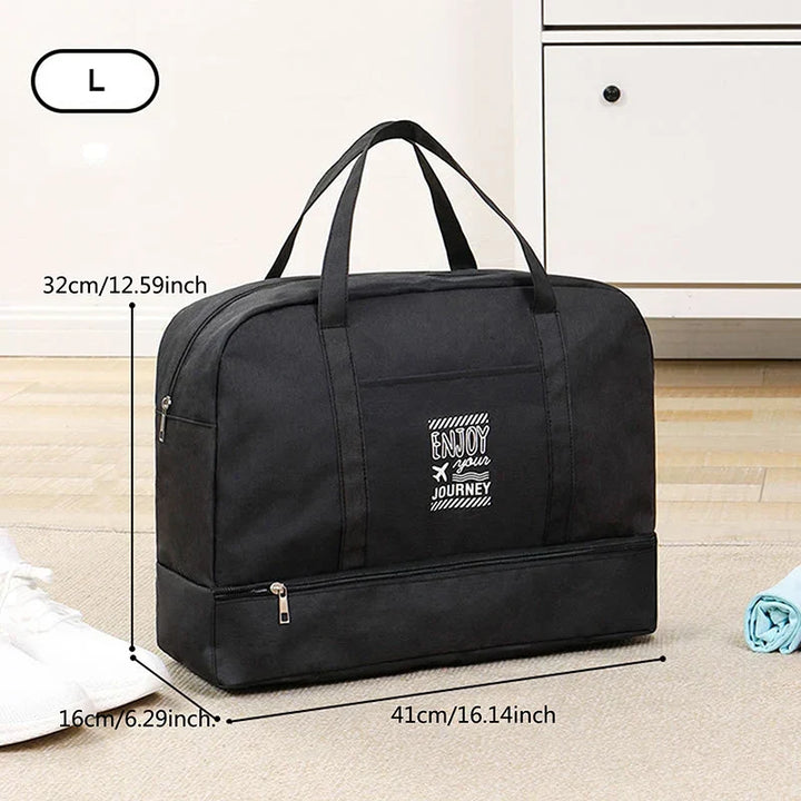 Sac sport et week-end femme, grande capacité, pliable, un choix malin pour le voyage quotidien.