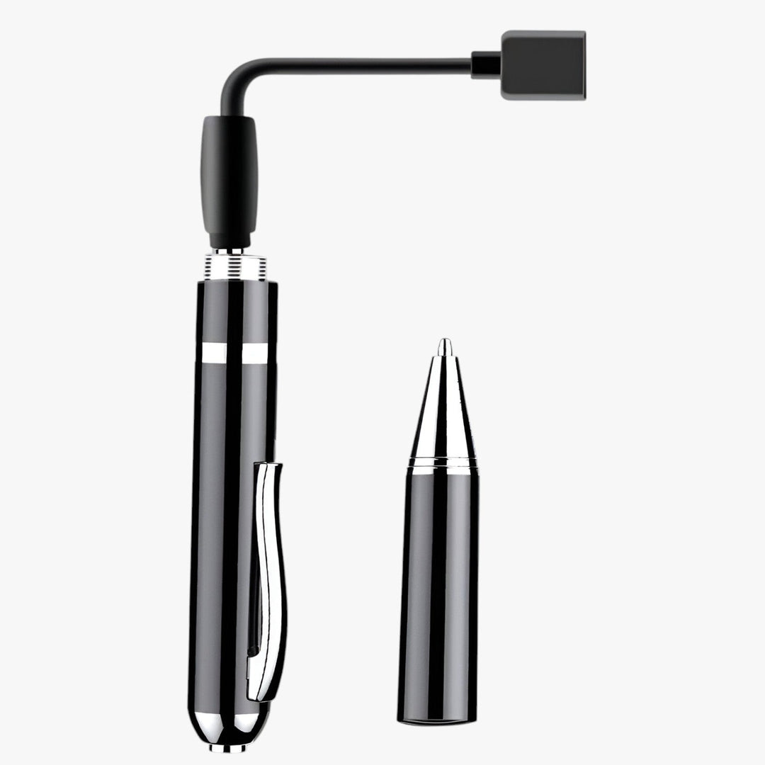 Dictaphone numérique portable SonicNote avec réduction de bruit, parfait pour interviews, conférences et notes audio.