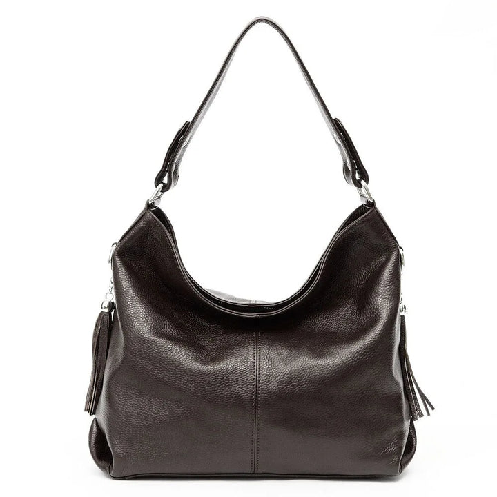 Sac femme en cuir synthétique, grand volume, choix de couleurs, accessoire mode essentiel.