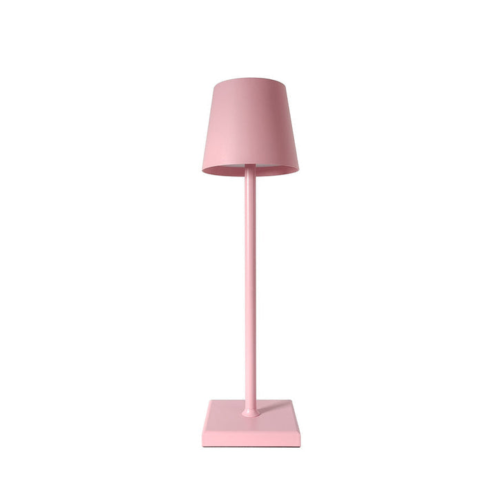 Lampe de table LED rechargeable, sans fil, design moderne et chic, parfaite pour l'ambiance intérieur/extérieur.