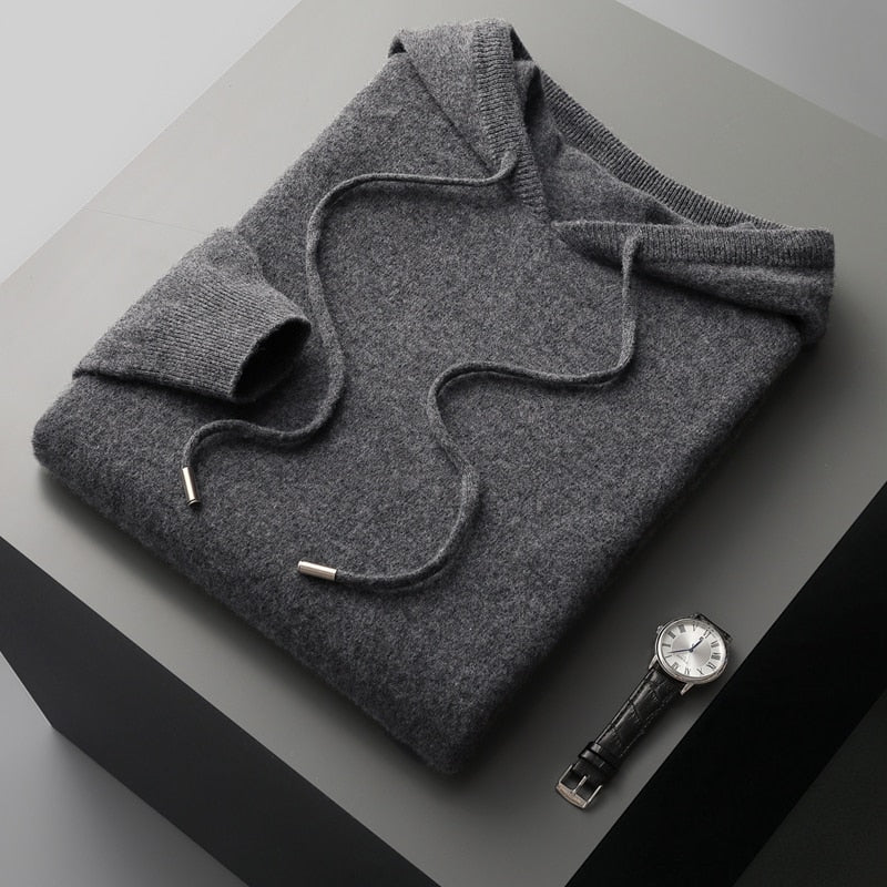 Vêtement homme décontracté: hoodie à capuche. Confort et chaleur pour l'automne et l'hiver.