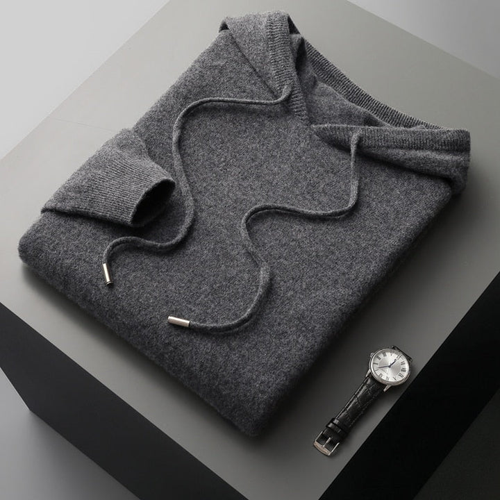 Vêtement homme décontracté: hoodie à capuche. Confort et chaleur pour l'automne et l'hiver.