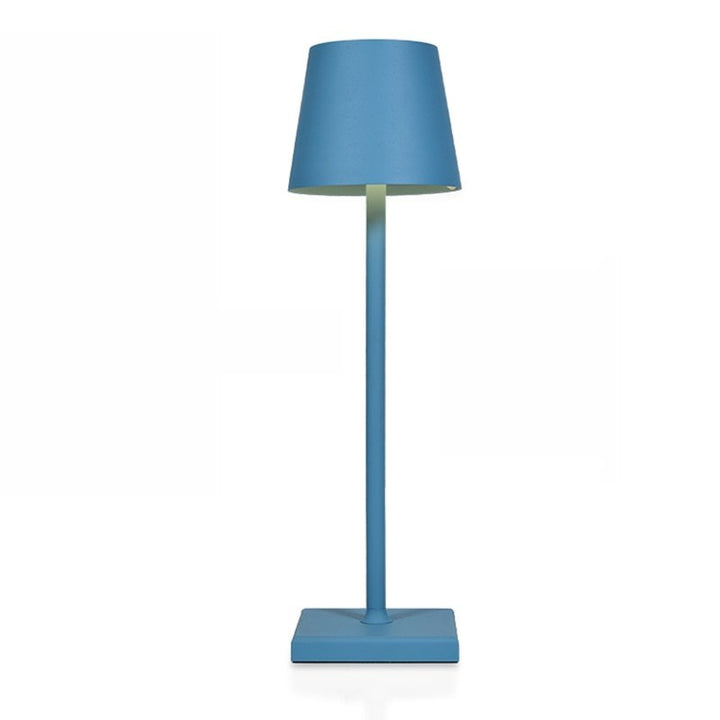 Lampe de table design contemporain, finition mate. Éclairage LED doux et rechargeable pour toute pièce.