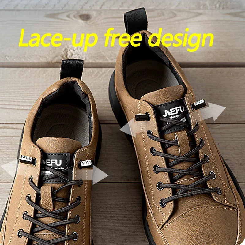 Chaussures de protection industrielles, imperméables et anti-perforation. Confortables et robustes pour travail.