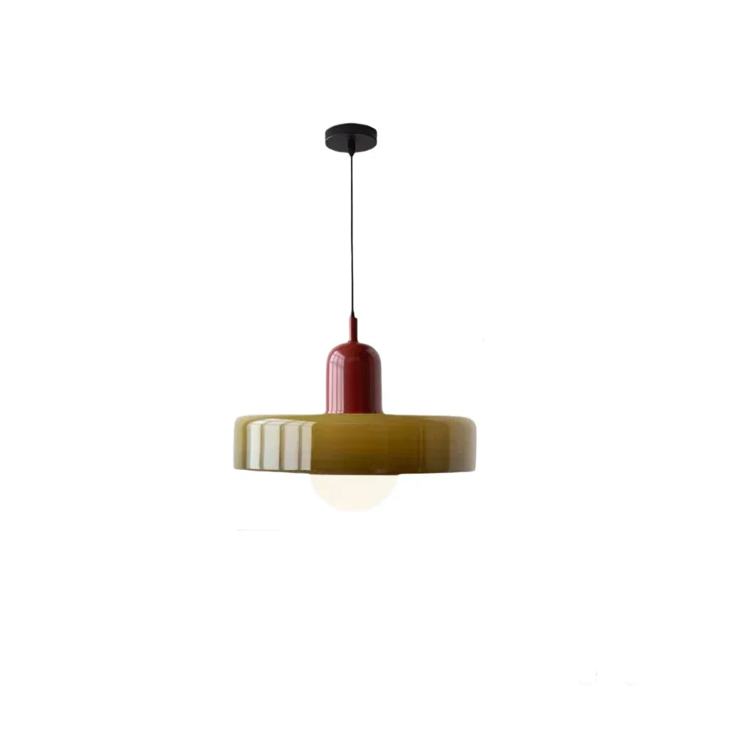 Suspension scandinave CelestiGlass en verre, apporte une touche d'élégance à votre intérieur.