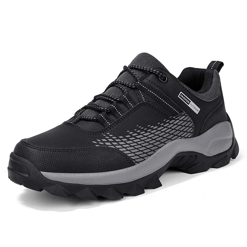 Chaussures de randonnée pour hommes, imperméables, avec un design unique d'inspiration astronomique pour l'exploration.