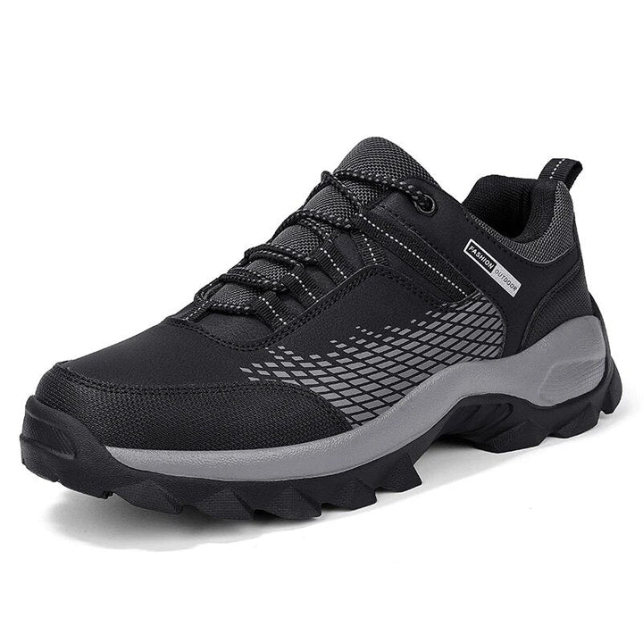 Chaussures de randonnée pour hommes, imperméables, avec un design unique d'inspiration astronomique pour l'exploration.