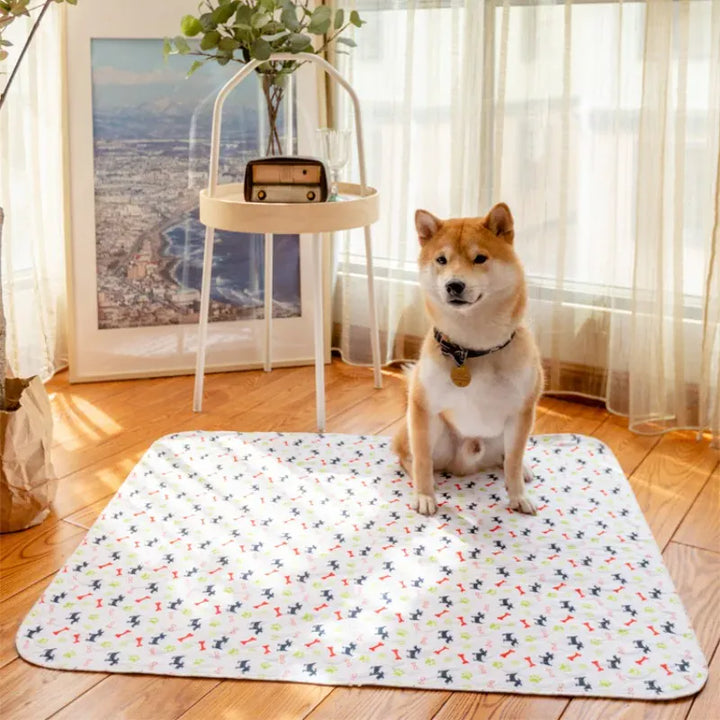 Tapis de propreté lavable pour chiots, garantit une maison saine et sans odeurs, anti-fuite.