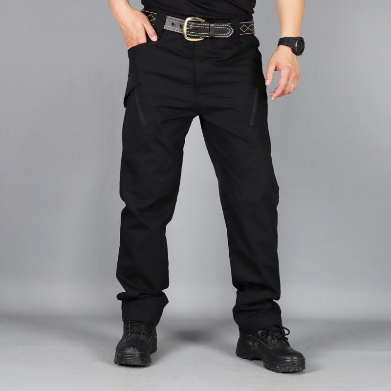 Pantalon de travail robuste : tactique stretch homme, confort et fonctionnalité.