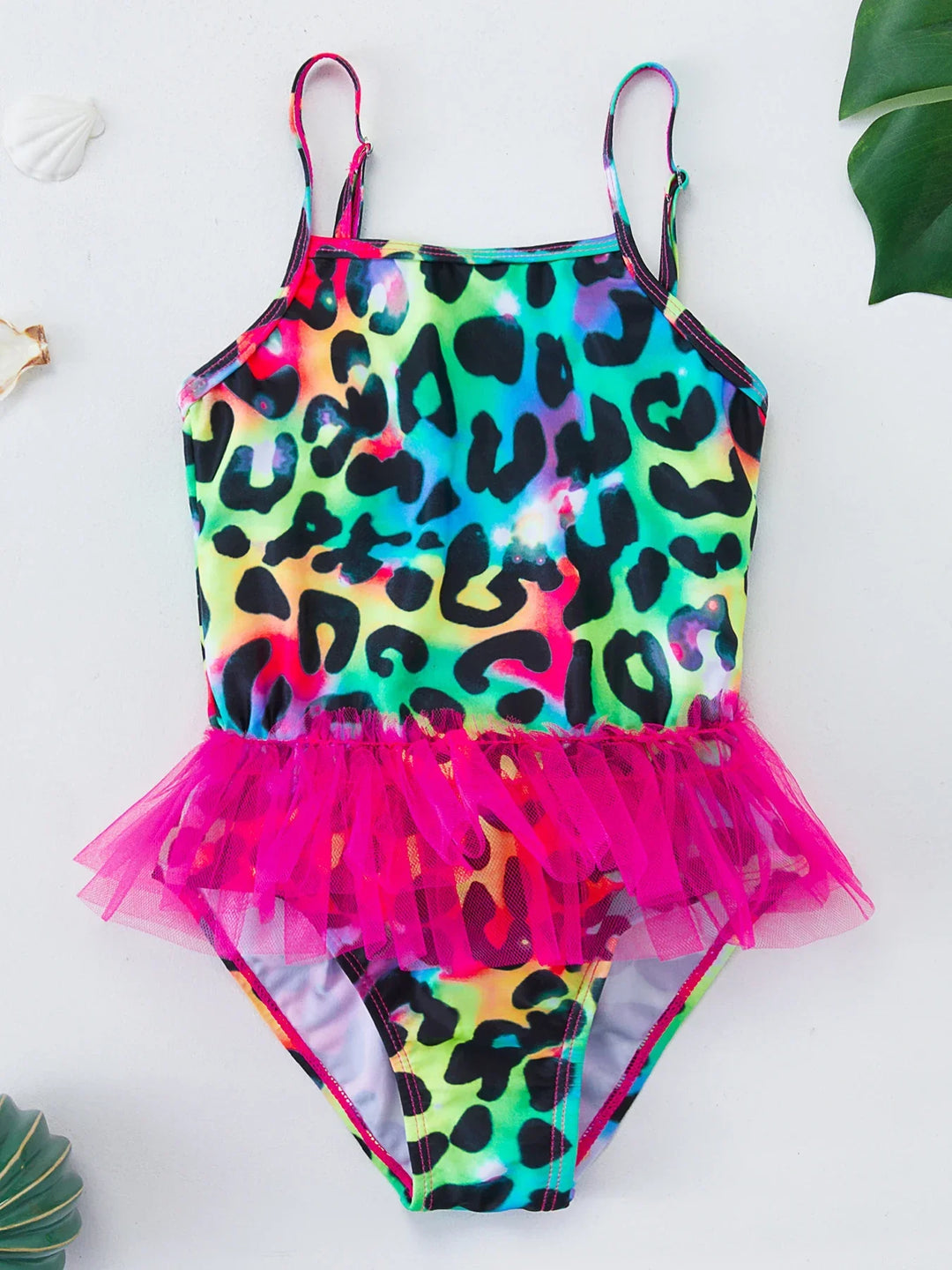 Maillot de bain une pièce fille, motifs sirène et licorne, pour la natation et les loisirs aquatiques.