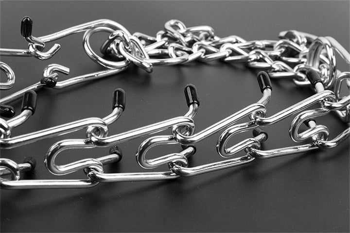 Collier de marche pour chien, picots doux pour dressage et sécurité anti-tiraillement.