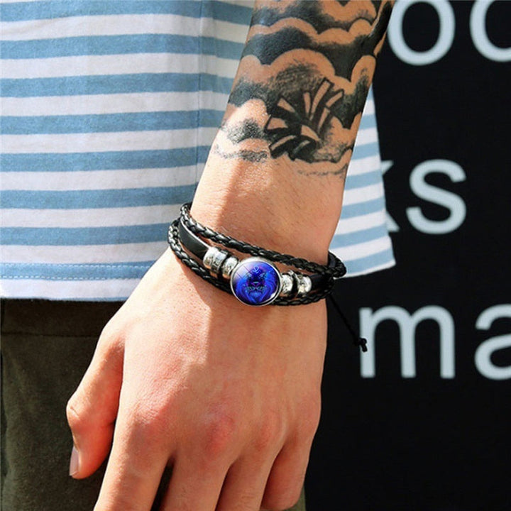 Bracelet protection astrologique, avec votre constellation pour favoriser l'équilibre et le bien-être.