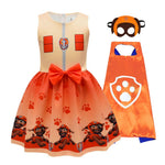 Robe Masque Cape : Orange