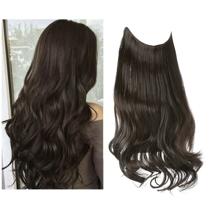 Extensions de cheveux naturels ondulés, pour un volume et une longueur glamour.