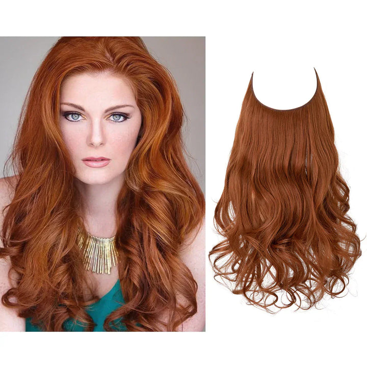Extensions de cheveux naturels haut de gamme, volume et longueur pour coiffure sublime.