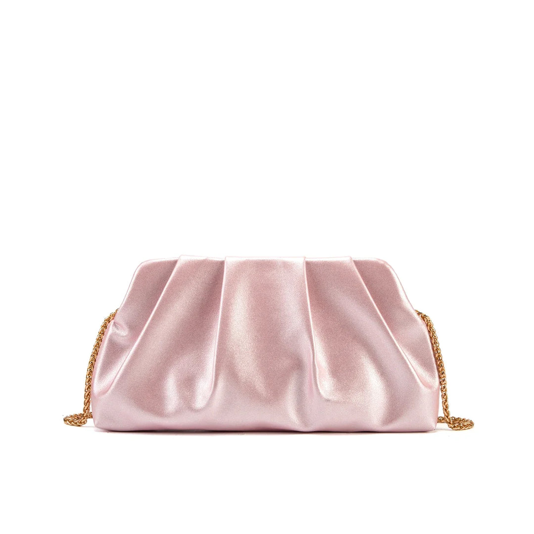 Sac de soirée chic en similicuir, pochette Nova femme avec bandoulière, accessoire.