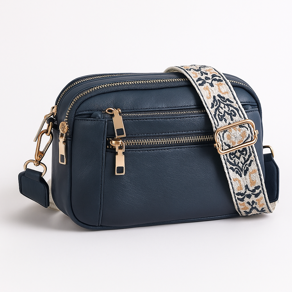 Sac bandoulière pratique femme, style bohème élégant. Idéal pour le quotidien, accessoire de mode intemporel.