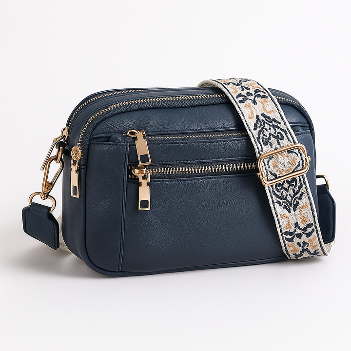 Sac bandoulière pratique femme, style bohème élégant. Idéal pour le quotidien, accessoire de mode intemporel.