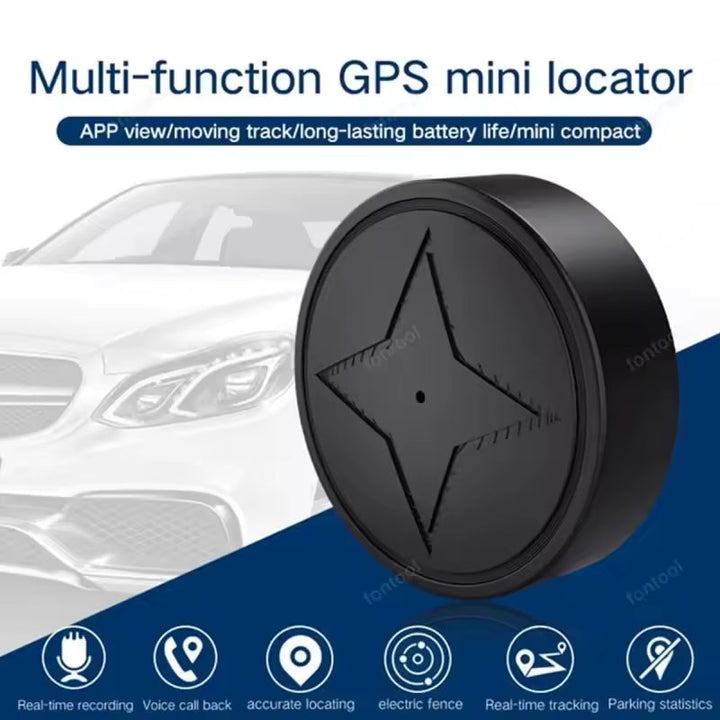Tracker GPS magnétique compact pour extérieur, suivi fiable et protection antivol de vos biens précieux.