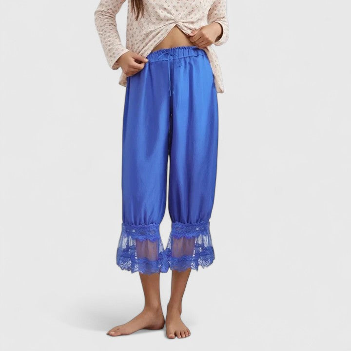 Pantalon femme Winona patchwork, une pièce mode tendance et décontractée pour votre garde-robe.