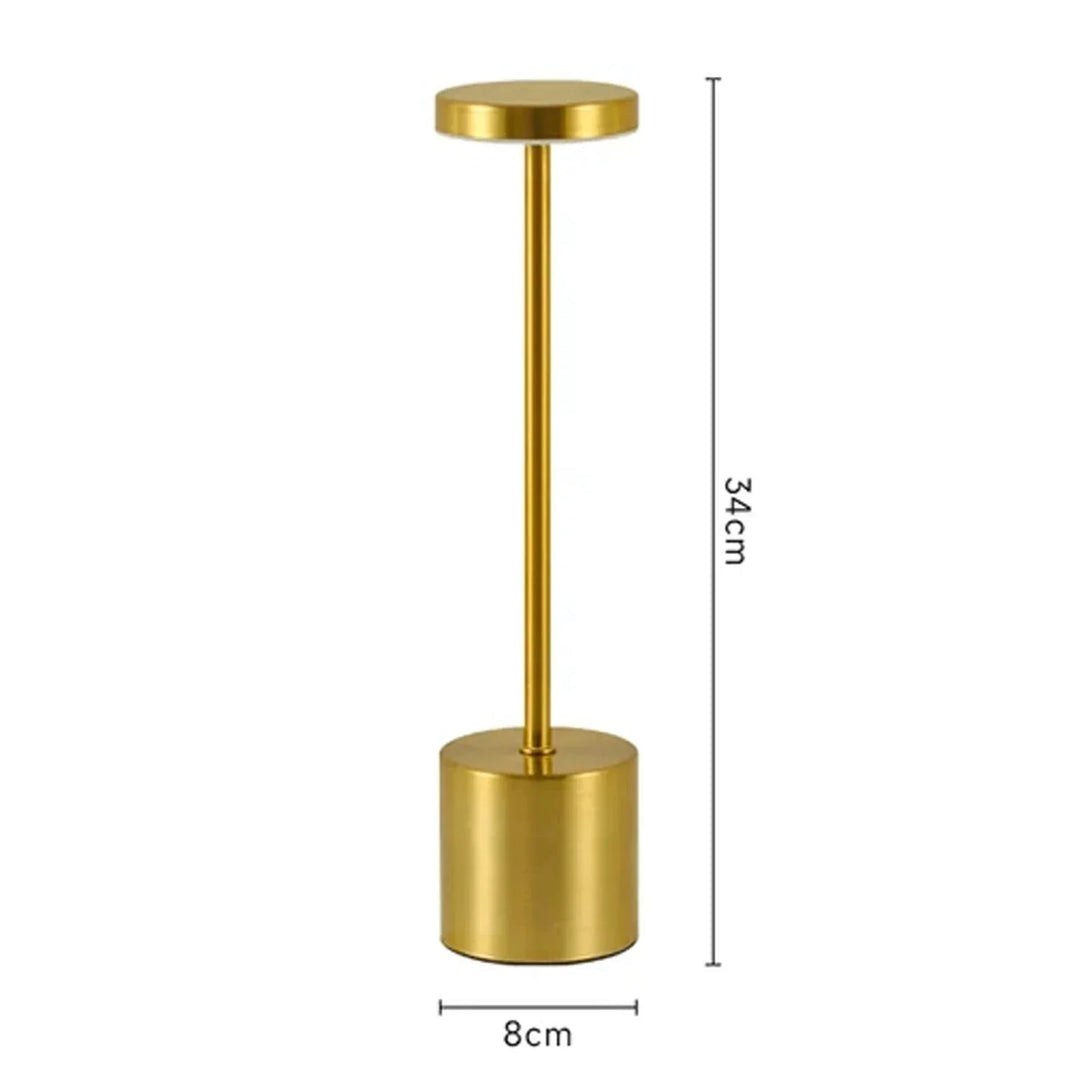 Éclairage d'ambiance LED tactile sans fil, lampe de table rechargeable pour terrasse.