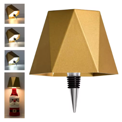 Lampe LED rechargeable à intensité variable offrant une lumière chaude. Conception moderne pour éclairage intérieur.