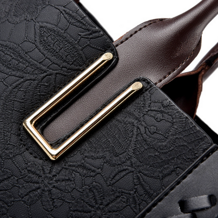 Sac à main spacieux en cuir véritable pour femme, élégant et polyvalent. Idéal pour le quotidien.