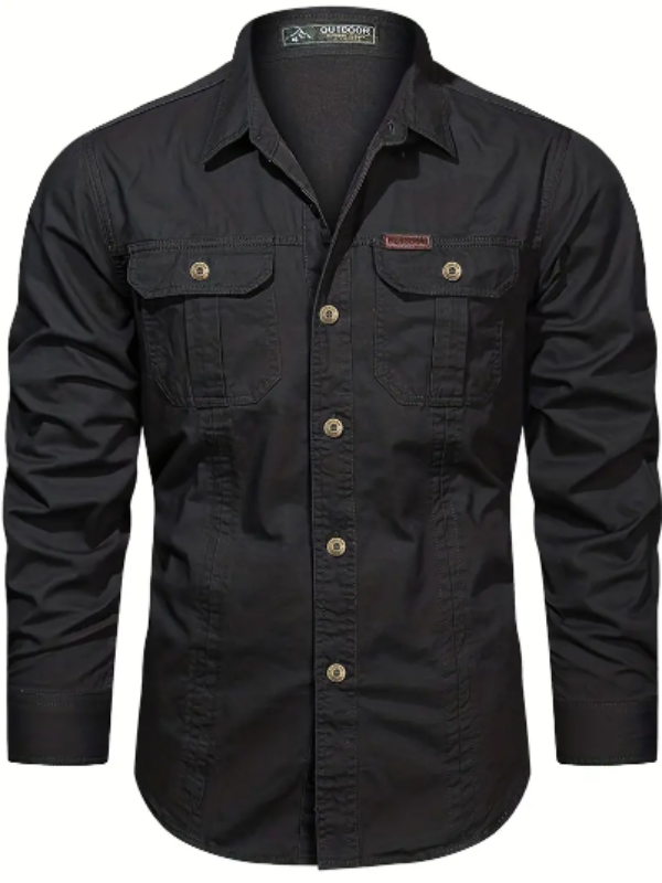 Chemise homme aventure, technologie respirante et séchage rapide pour le confort en randonnée et sport.