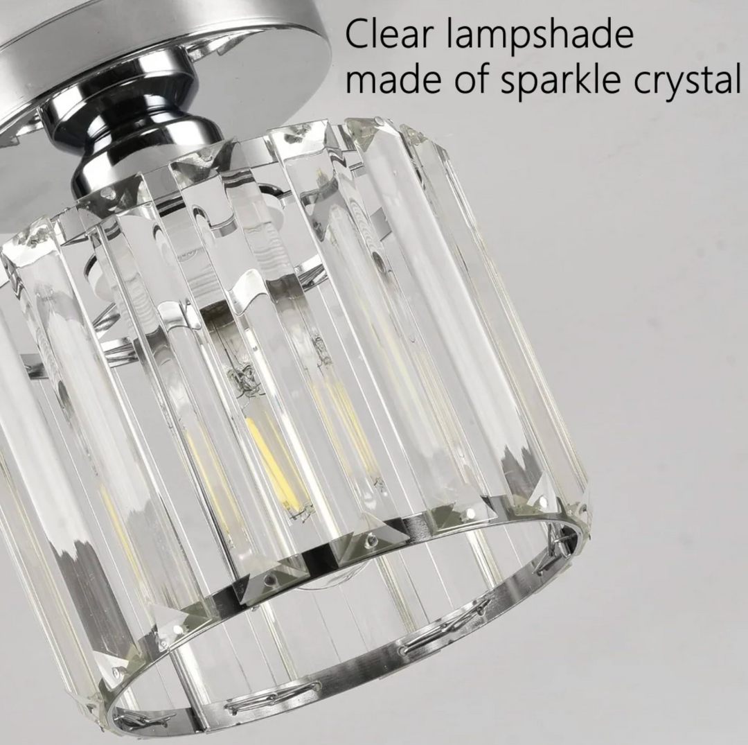 Plafonnier encastré design. Éclairage moderne et élégant pour votre couloir. Ampoule E27.