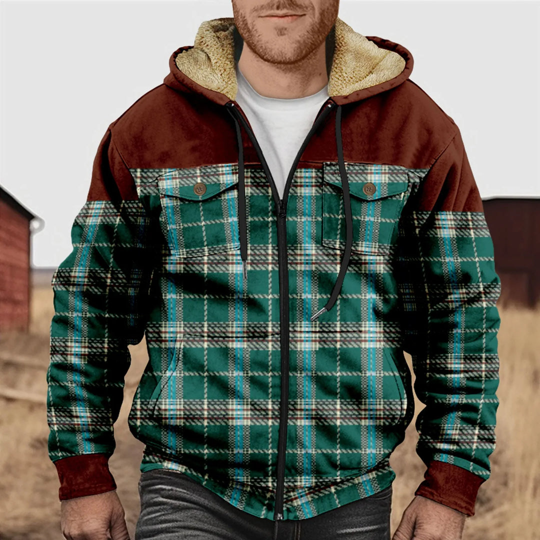 Veste chemise homme polyvalente, chaude et élégante. Parfaite pour les tenues décontractées d'automne et d'hiver.