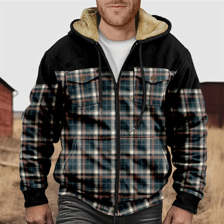 Veste chemise élégante et polyvalente homme, parfait pour un look décontracté automne. Idéale par-dessus un pull.