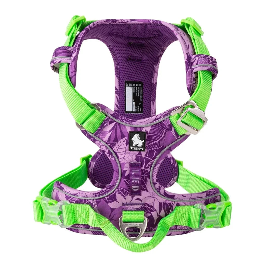 Harnais pour chiens de toutes tailles, ajustable. Confort optimal, sécurité renforcée pour les sorties.