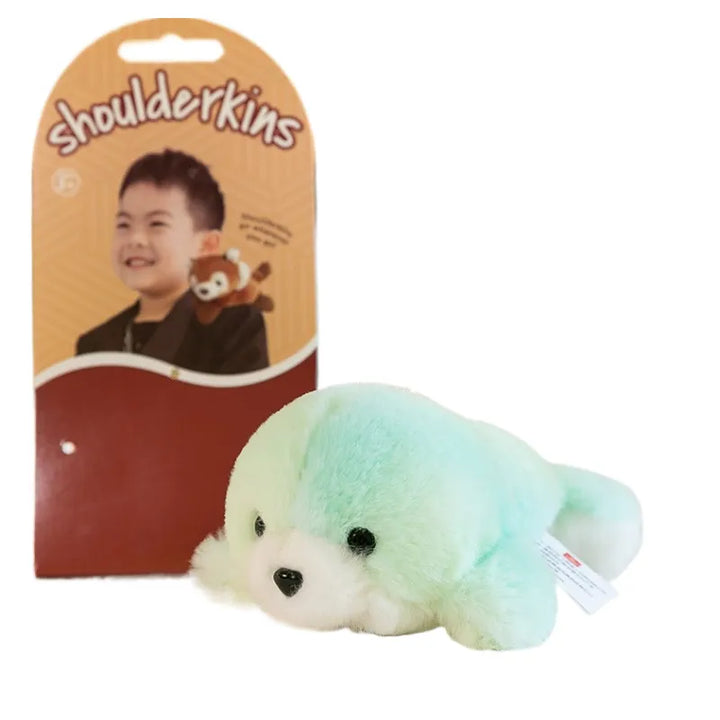 Peluche animale magnétique décorative, s'accroche facilement à l'épaule, compagnon unique pour tous.