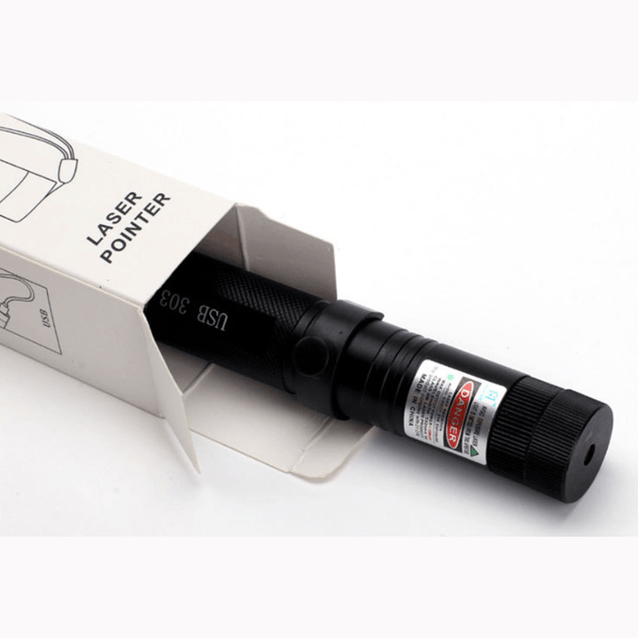Gadget pointeur laser puissant à grande portée, utile pour exploration, présentation et pointage céleste.