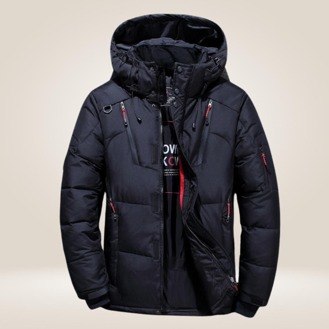 Mode masculine: veste hiver matelassée, style élégant et protection ultime contre le froid.