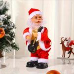 Santa avec guitare