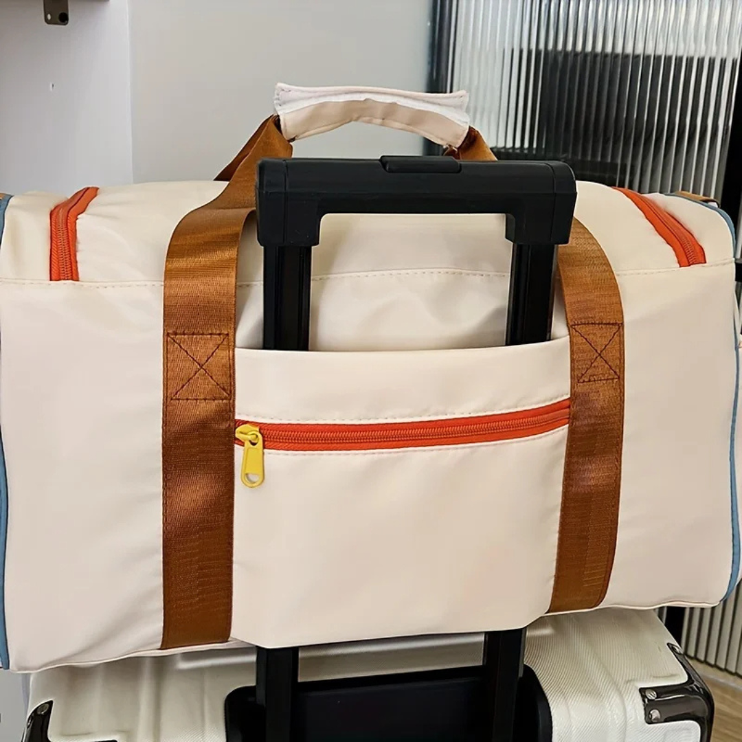 Sac de sport FlexaBag compact et léger, blocs de couleur, grande capacité pour vos essentiels.