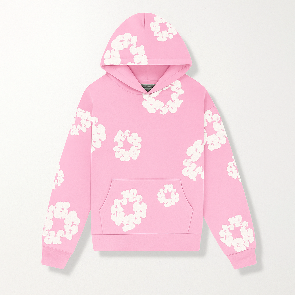 Ensemble jogging homme complet à fleurs. Le motif floral tendance et la coupe décontractée créent un look harmonieux.