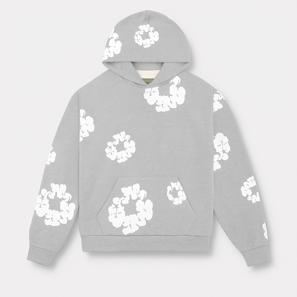 Pantalon de jogging homme imprimé fleurs, taille élastique, coupe confortable. Idéal pour l'automne ou le sport doux.