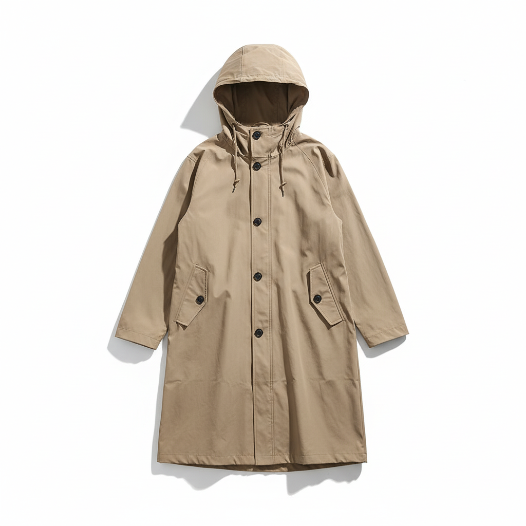 Veste de pluie longue femme, coupe-vent et imperméable, essentielle pour la randonnée et le voyage au printemps.