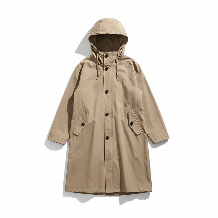 Veste de pluie longue femme, coupe-vent et imperméable, essentielle pour la randonnée et le voyage au printemps.