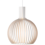 Extérieur blanc / intérieur en bois