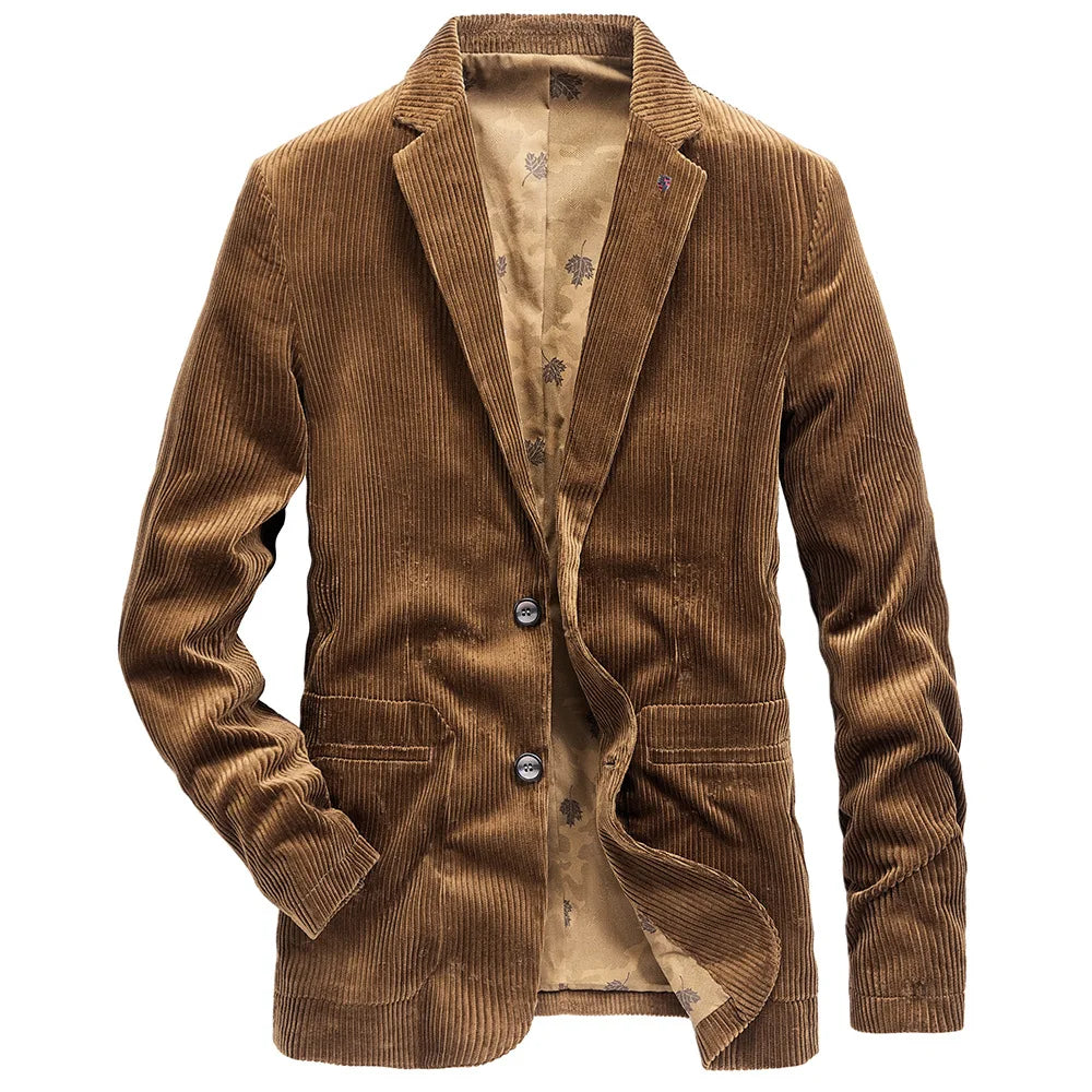 Dos du blazer homme élégant, coupe impeccable, veste chic et professionnelle pour le bureau. Style moderne.