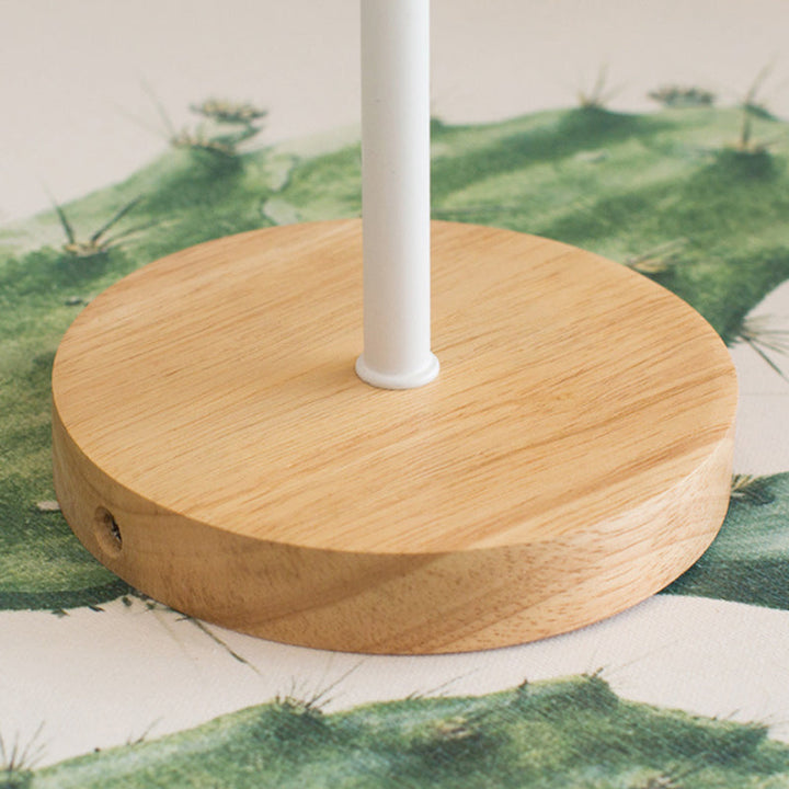 Lampe LED murale scandinave en bois clair, modèle oiseau, idéale pour un éclairage unique dans la chambre.