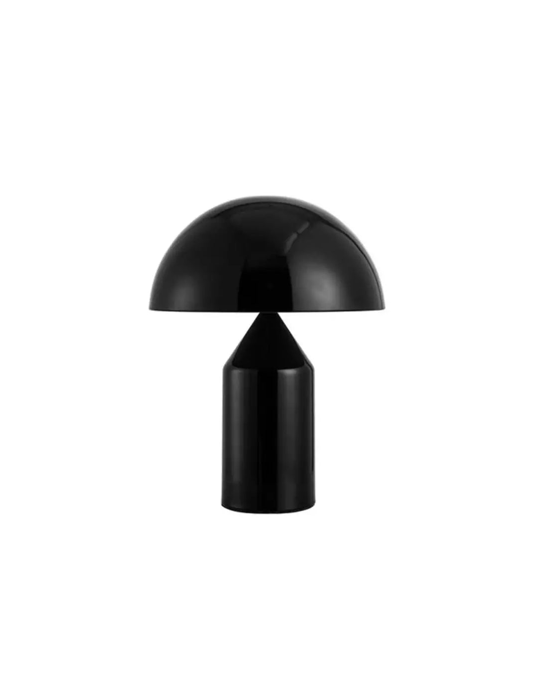 Lampe de table design géométrique en métal noir. Un luminaire moderne et élégant pour tout type d'éclairage intérieur.