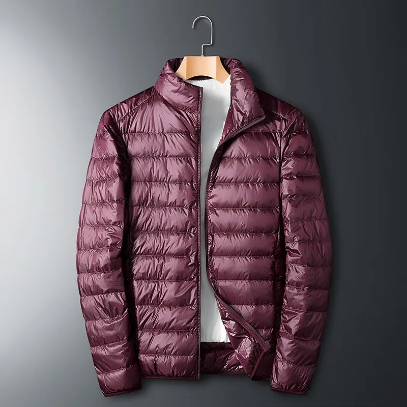 Veste homme légère pour un style moderne et confortable. Blouson casual avec col, parfait pour la mi-saison.
