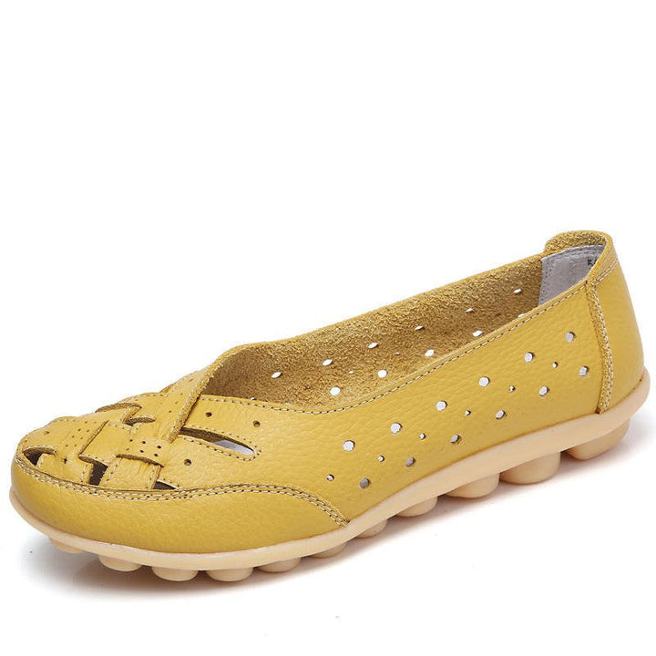 Chaussures plates femme avec design intemporel, confort et élégance assurés.