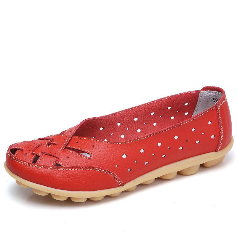 Ballerines femme légères et respirantes, parfaites pour le confort des pieds.