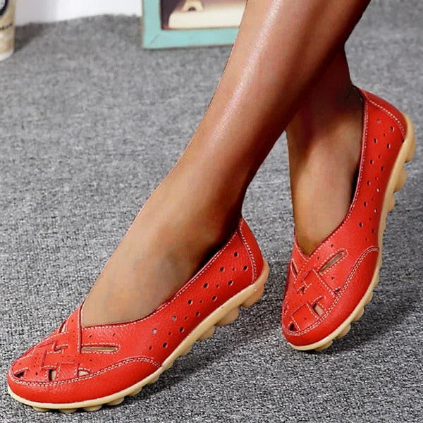 Ballerines décontractées femme, parfaites pour le travail ou la marche.